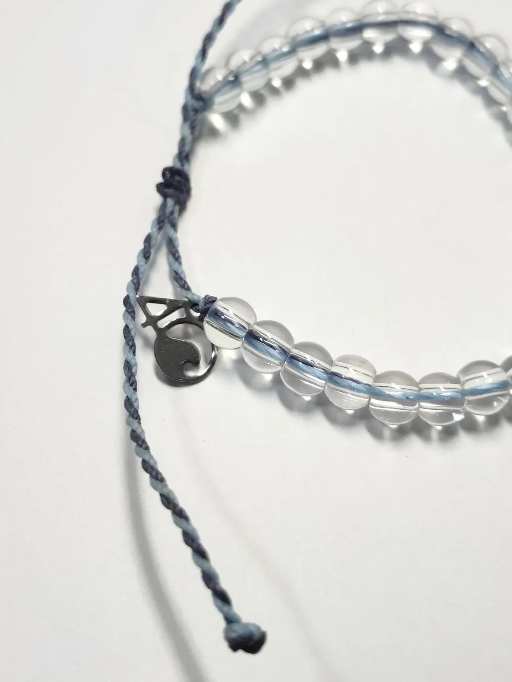 4Ocean Clear Beaded Adjustable Bracelet